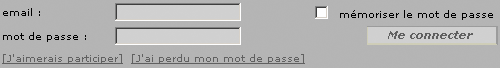 Boîte de connexion